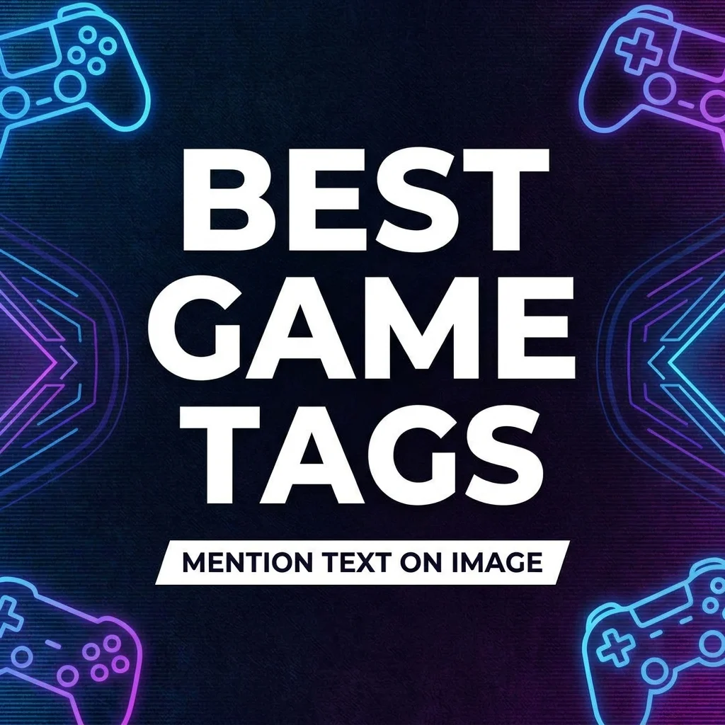 Best game tags featuring cool, unique, stylish, and pro gaming tag ideas for every type of gamer