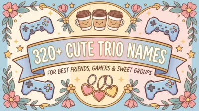 320+ cute trio names for best friends, gamers, and sweet groups