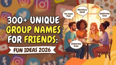 300+ unique group names for friends with fun, creative, and memorable ideas for 2026