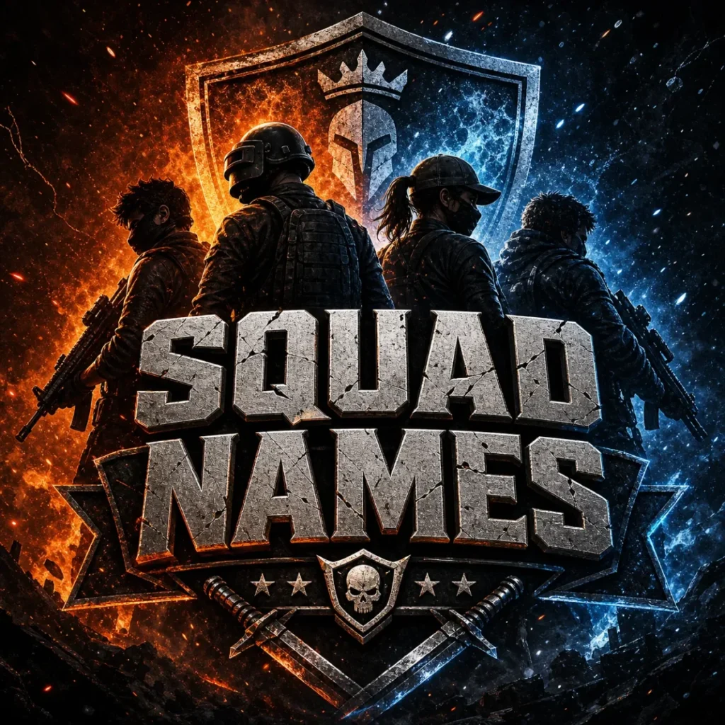 Game Nickname Squad Names 👥