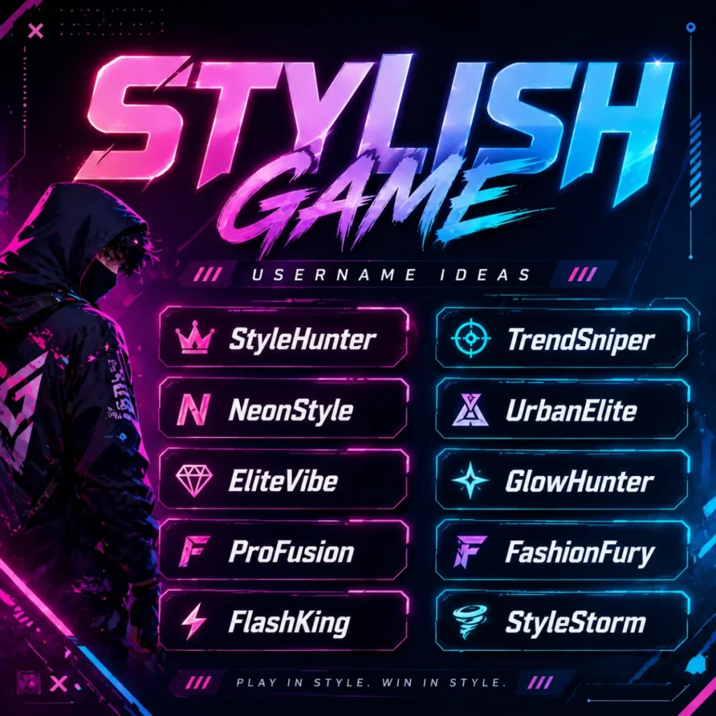 ✨ Game Username – Stylish Names ✨