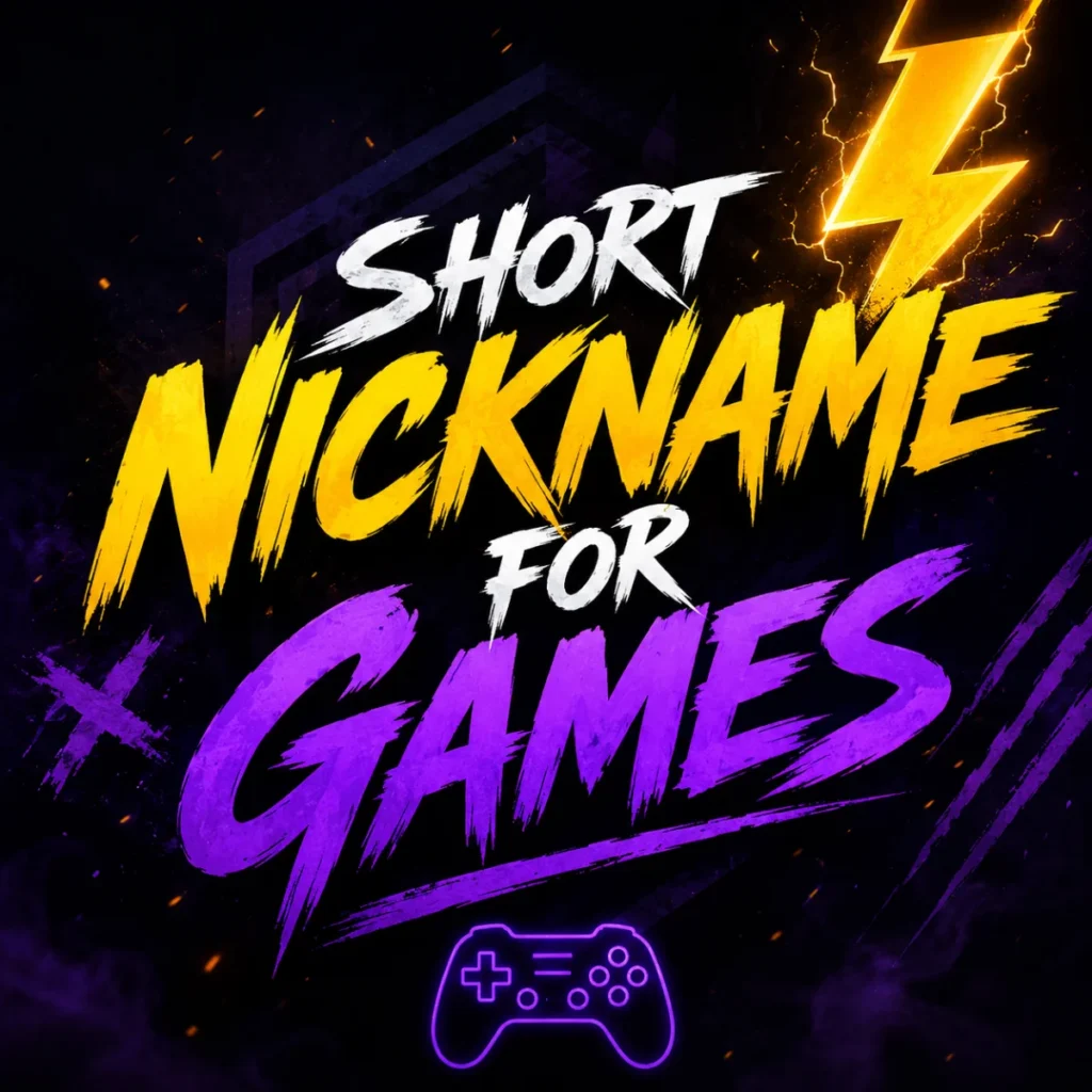 Short Nickname for Games โก