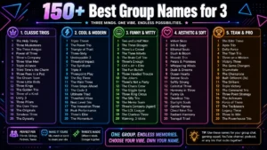 Group of 3 Names