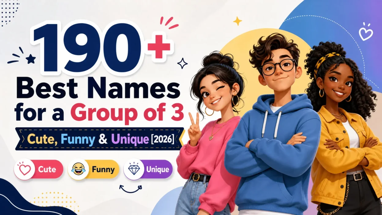 Names for a Group of 3
