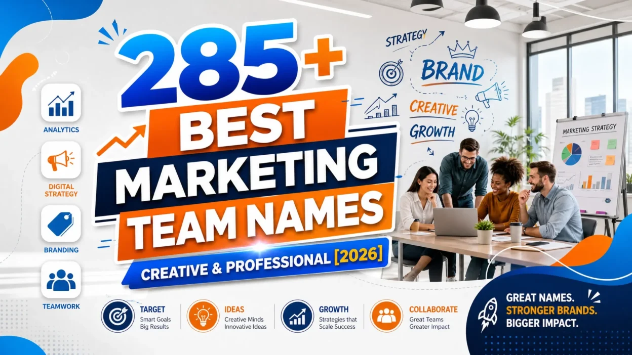 Marketing Team Names