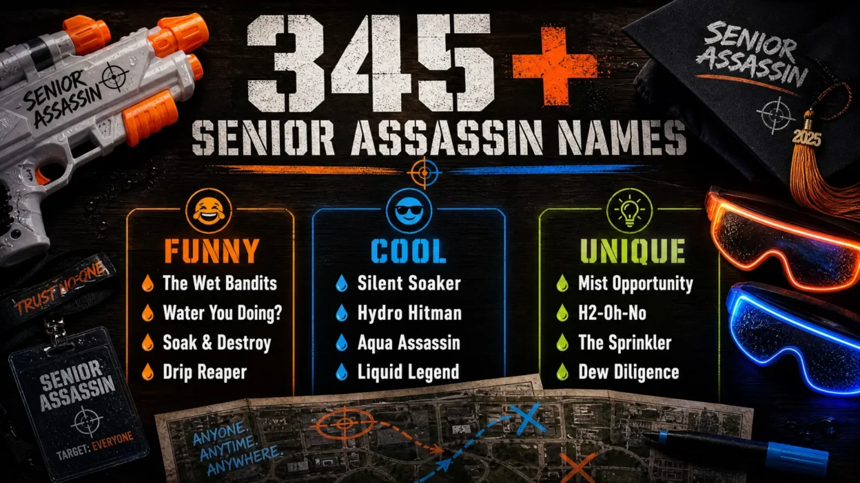 Senior Assassin Names