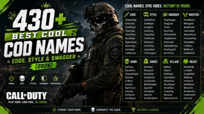 Cool COD Names