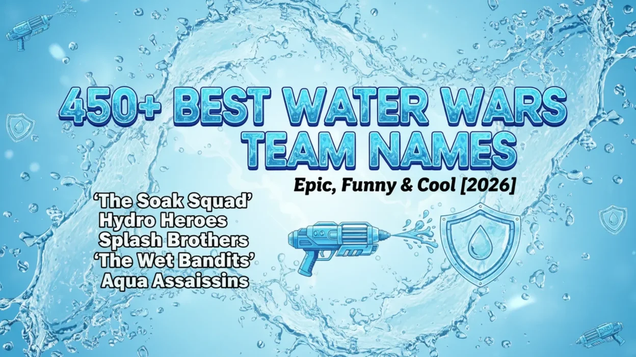 Water Wars Team Names