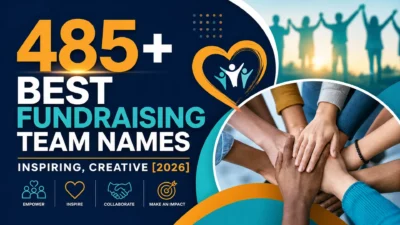 Fundraising Team Names