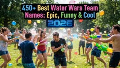 450+ best Water Wars team names with epic, funny, and cool ideas for 2026