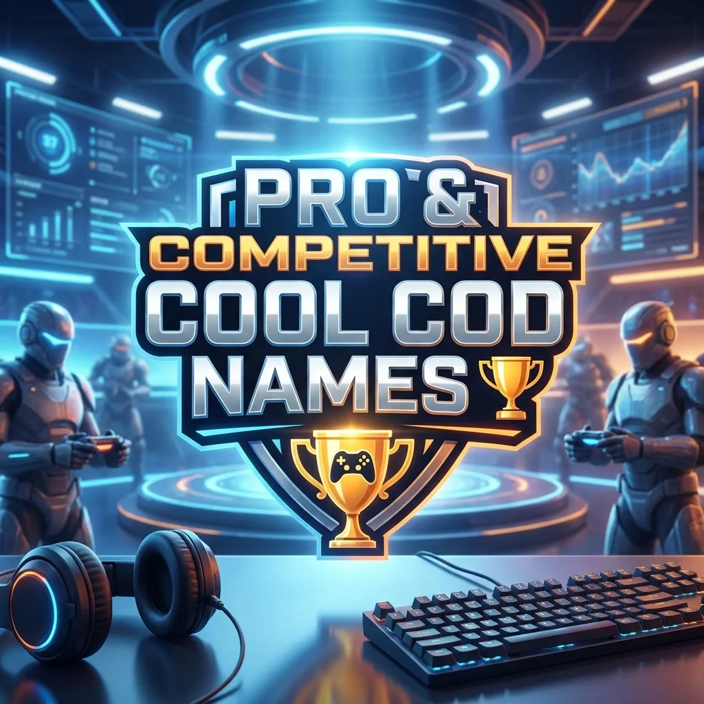 Pro and competitive cool COD names for skilled Call of Duty players