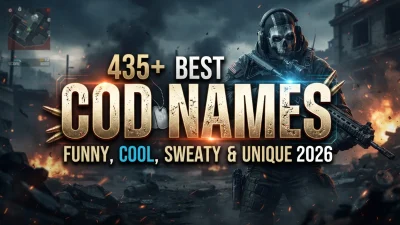 435+ best COD names with funny, cool, sweaty, and unique Call of Duty ideas for 2026