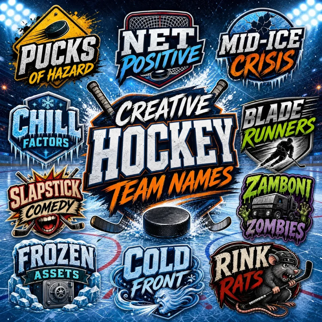 Creative Hockey Team Names 🎨