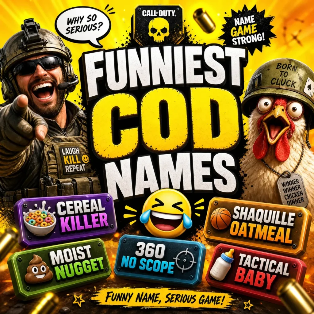 Funniest COD Names 😂