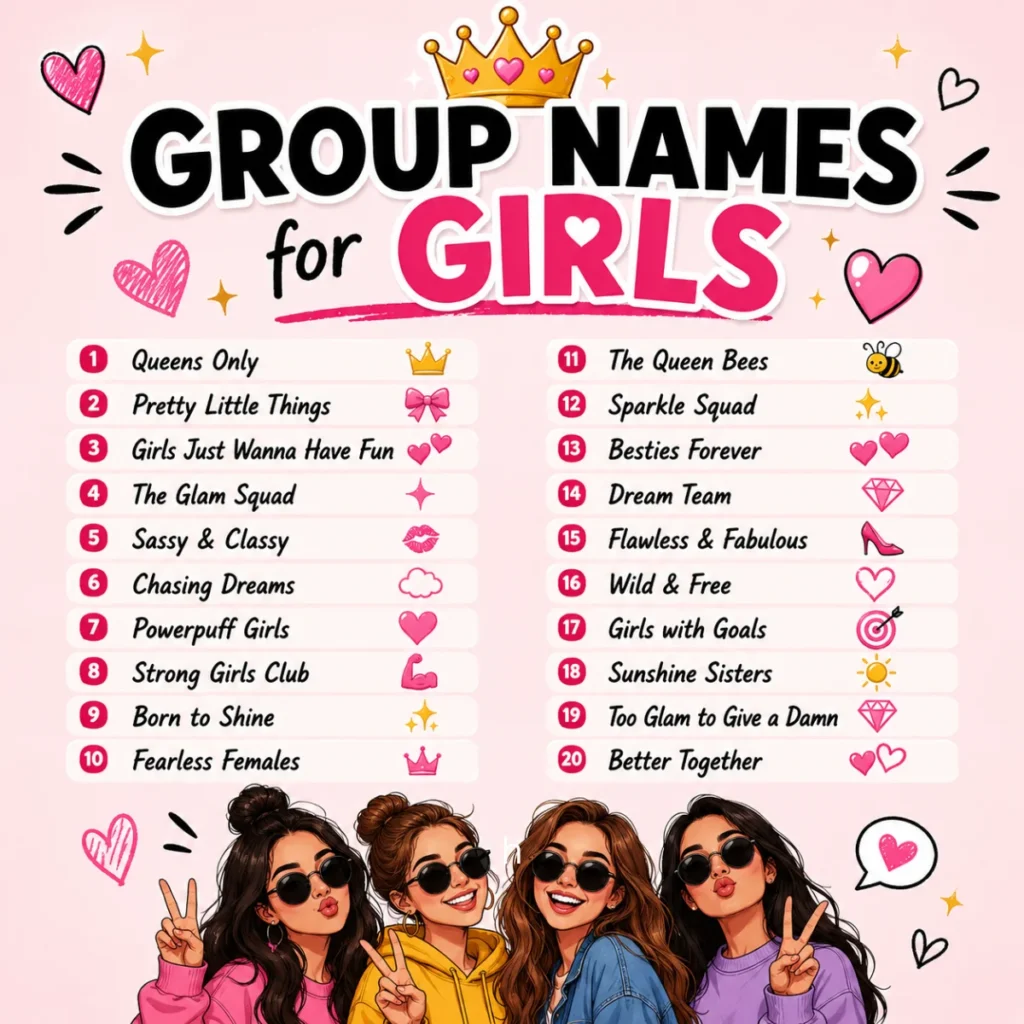 Group Names for Girls ๐