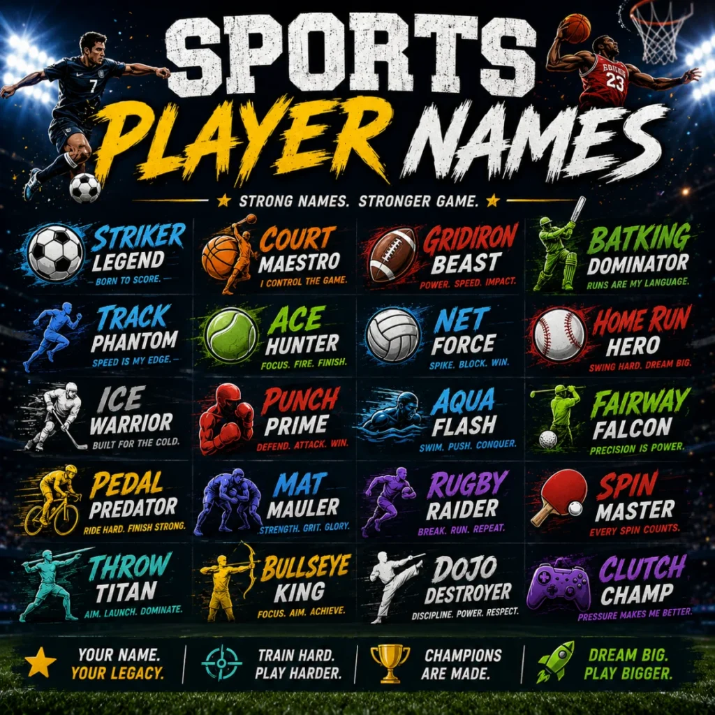 Short Player Names ⚡