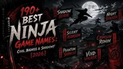 Ninja Game Names