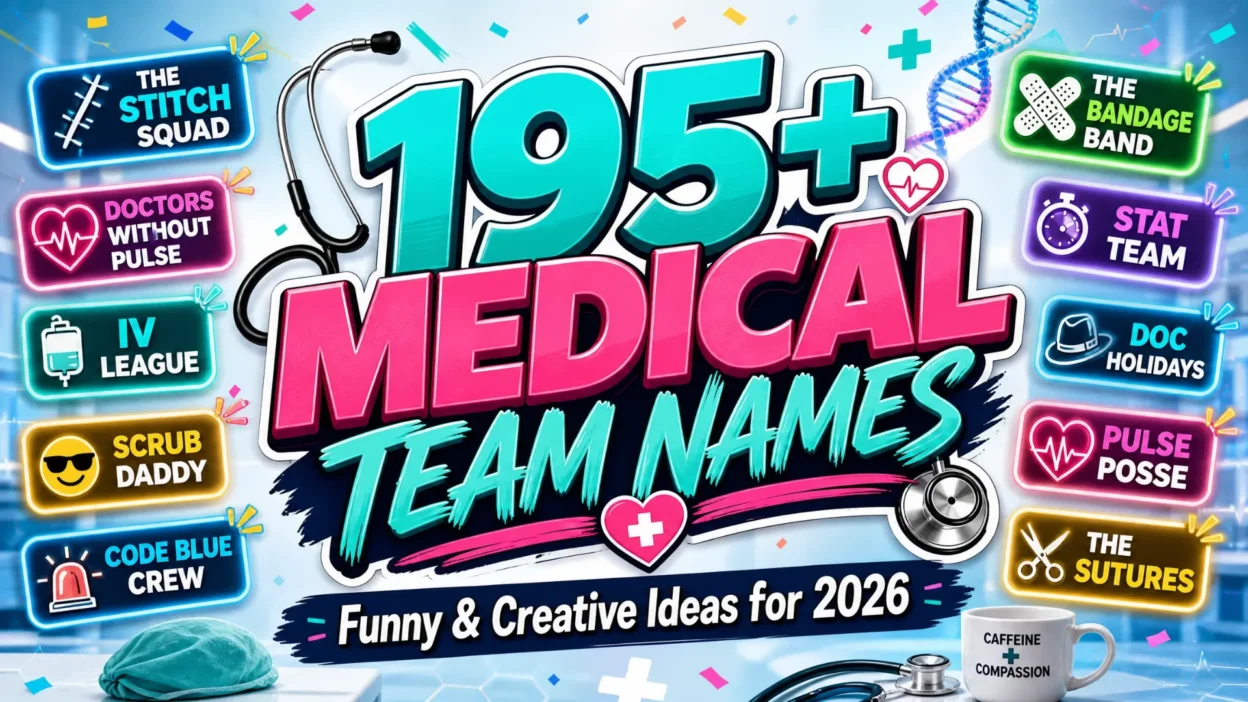 Medical Team Names