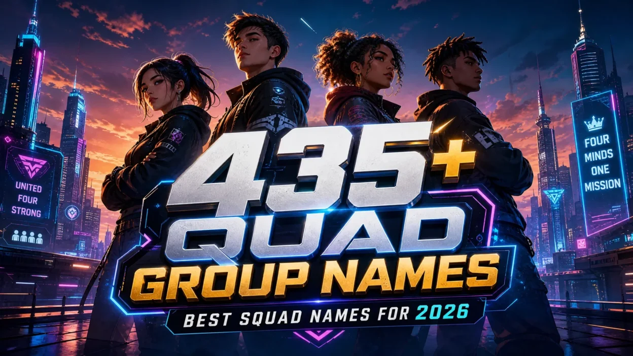 Quad Group Names