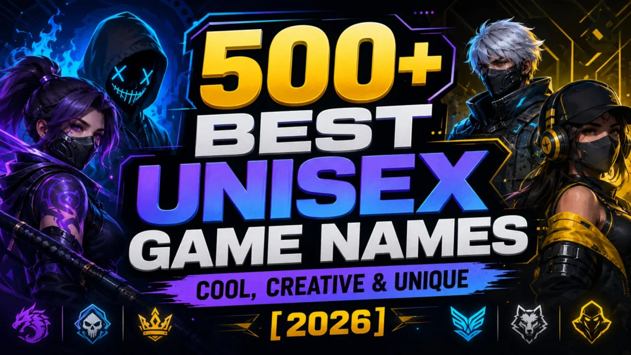 Unisex Game Names