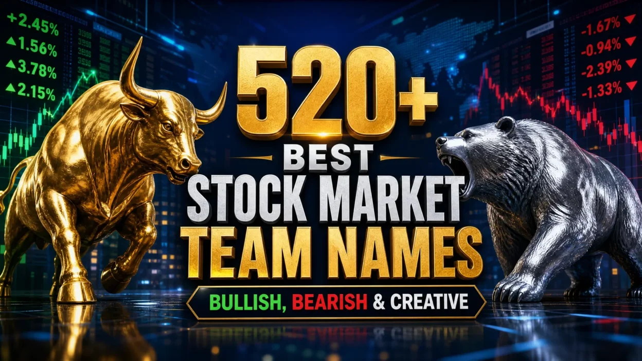 Stock Market Team Names 😂