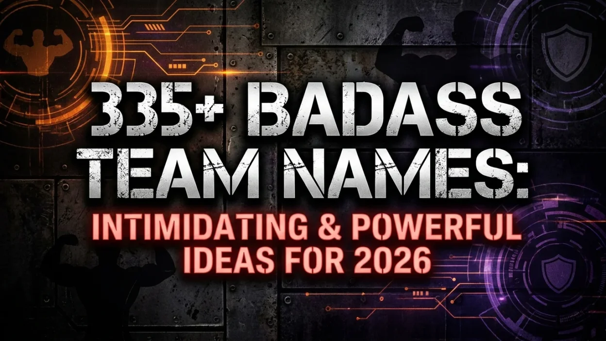 Badass Team Names