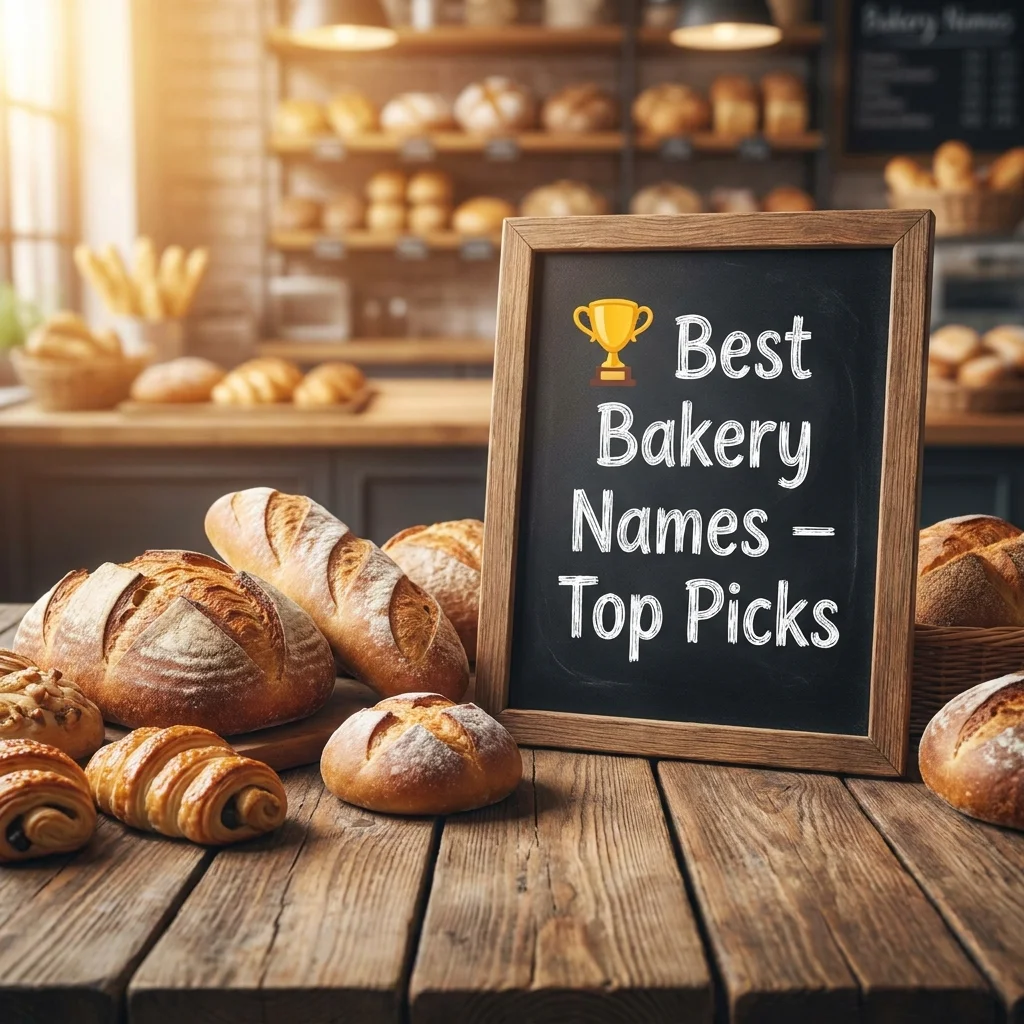 🏆 Best Bakery Names – Top Picks