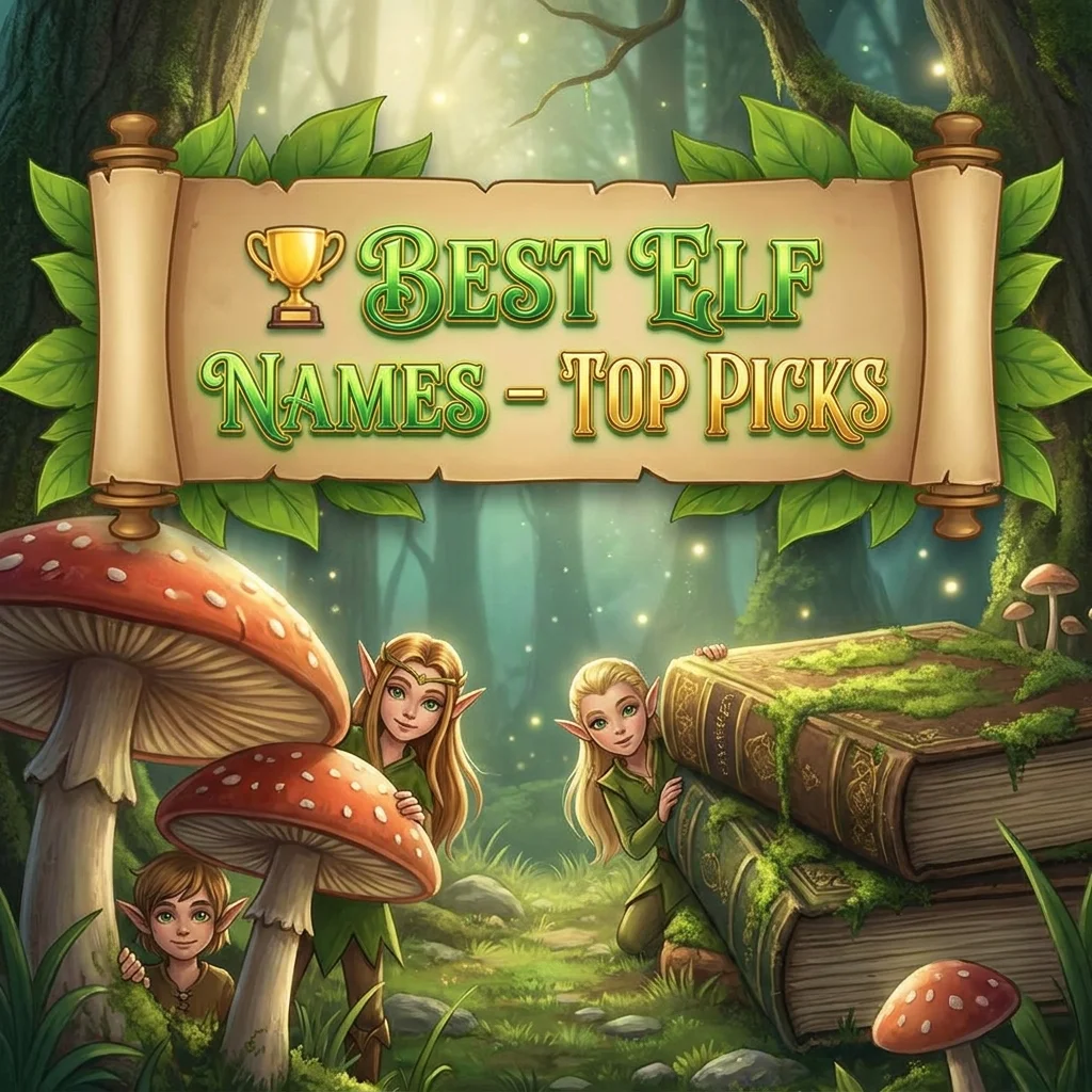 🏆 Best Elf Names – Top Picks