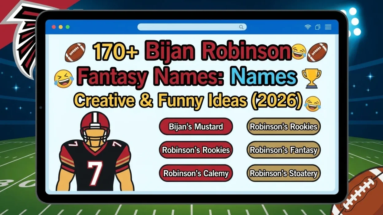 Bijan Robinson Fantasy Names