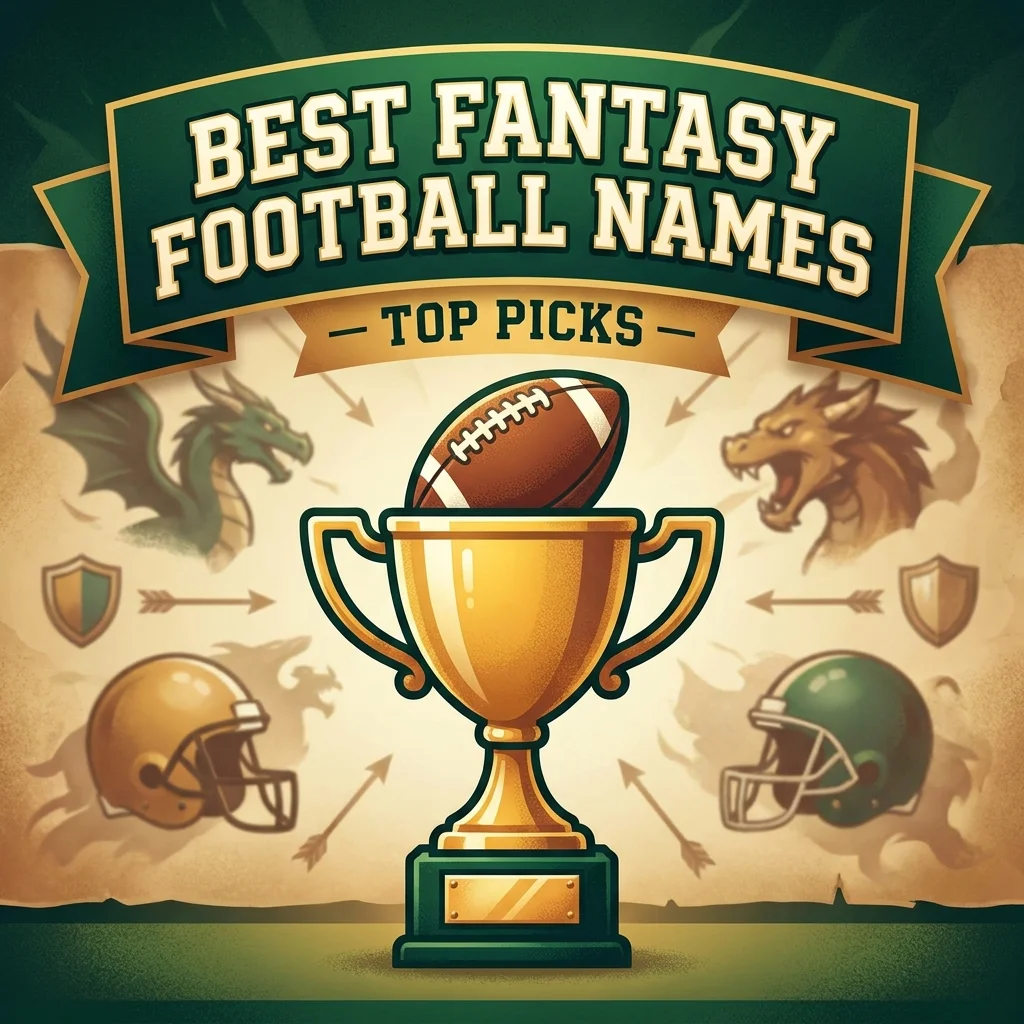 🏆 Best Fantasy Football Names – Top Picks
