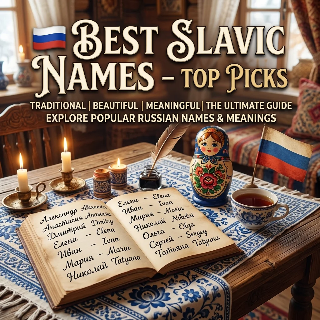 🇷🇺 Best Slavic Names – Top Picks