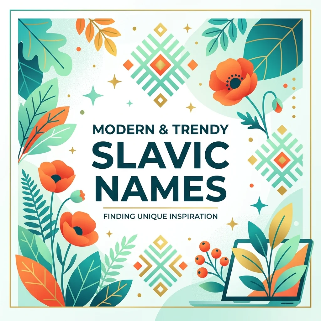 📚 Modern & Trendy Slavic Names