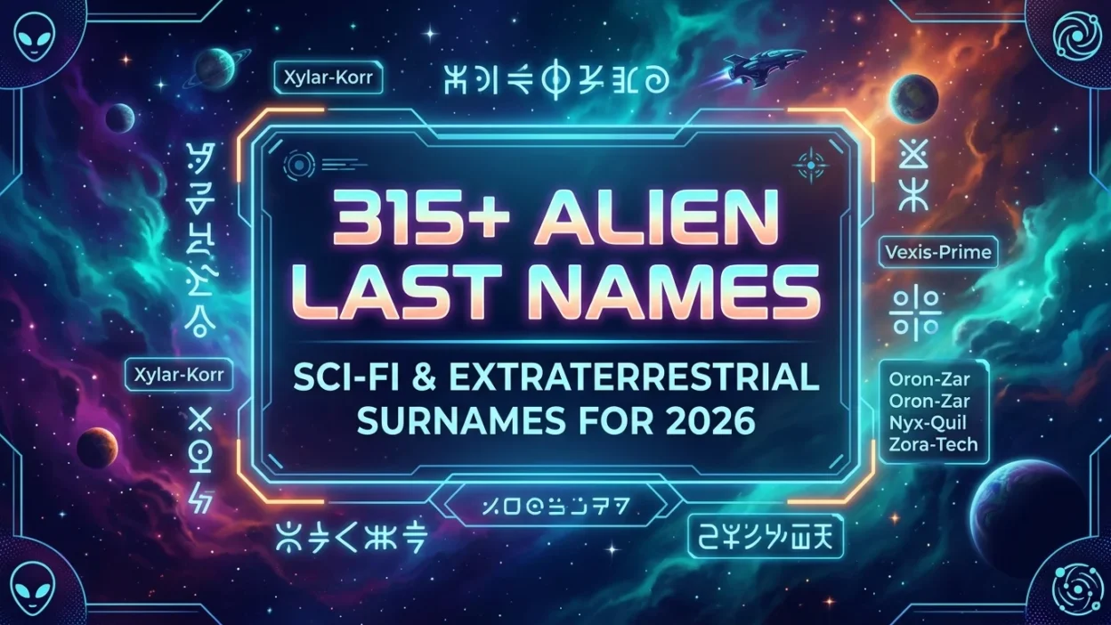 Alien Last Names
