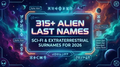 Alien Last Names