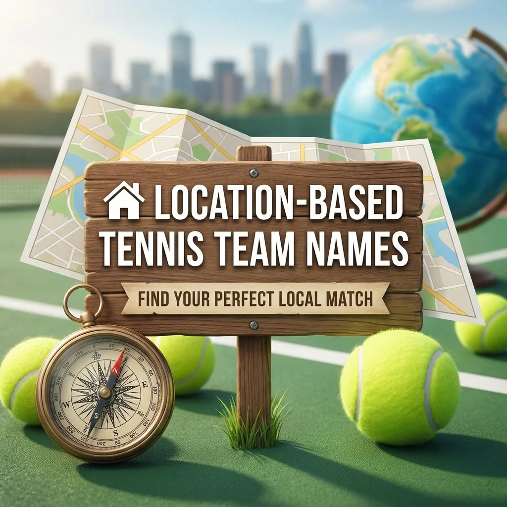 🏡 Location-Based Tennis Team Names