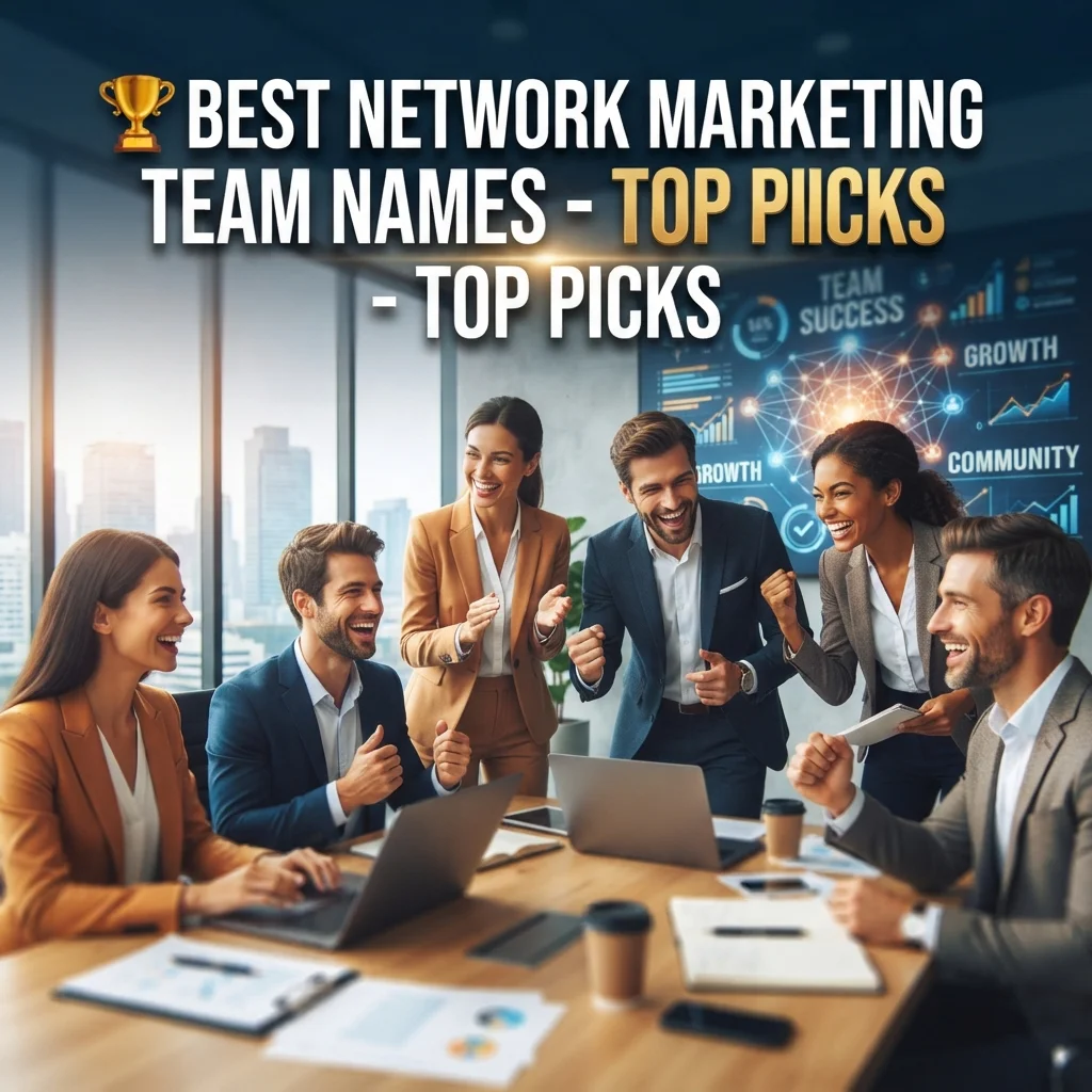 🏆 Best Network Marketing Team Names – Top Picks