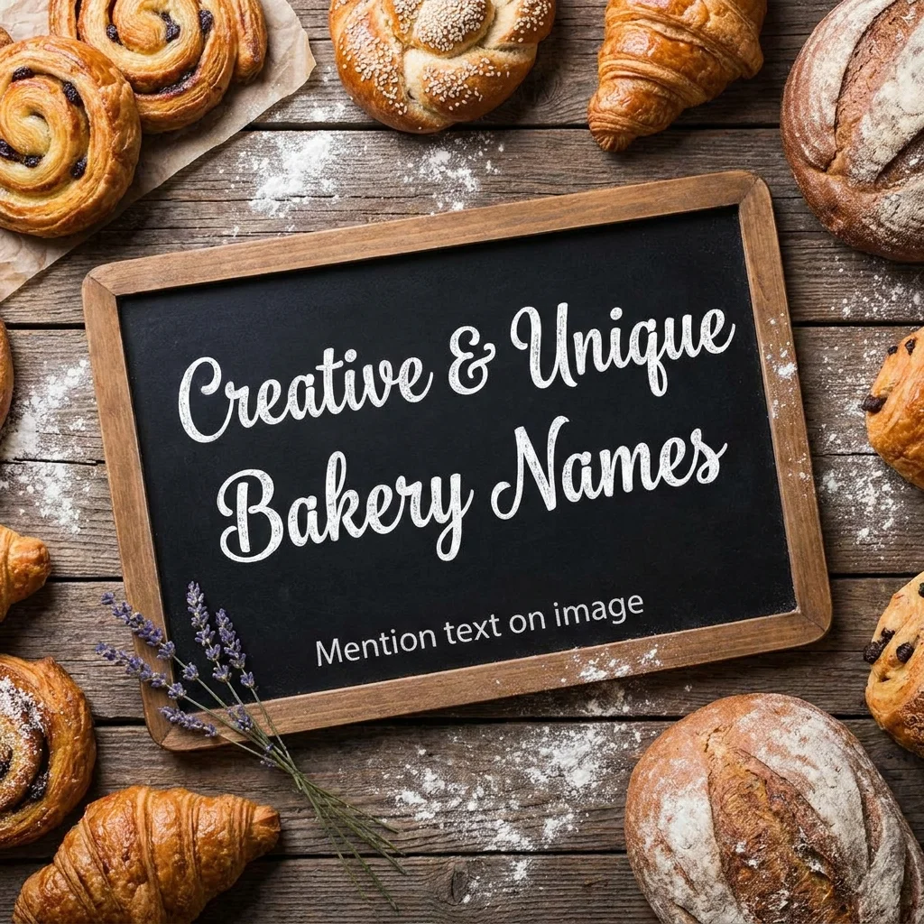 🎨 Creative & Unique Bakery Names🎨 Creative & Unique Bakery Names