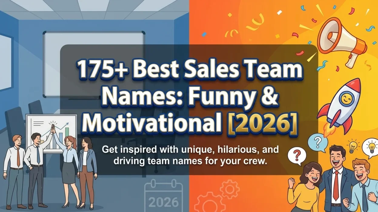 Sales Team Names