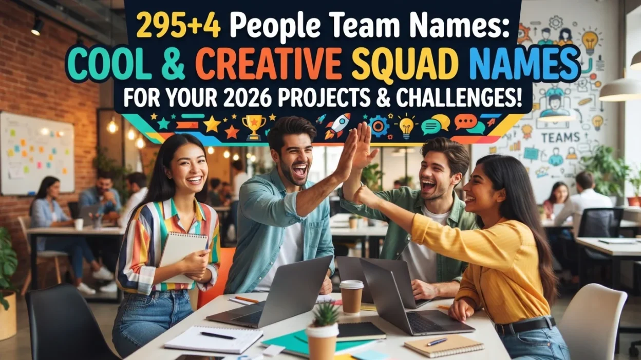 4 People Team Names
