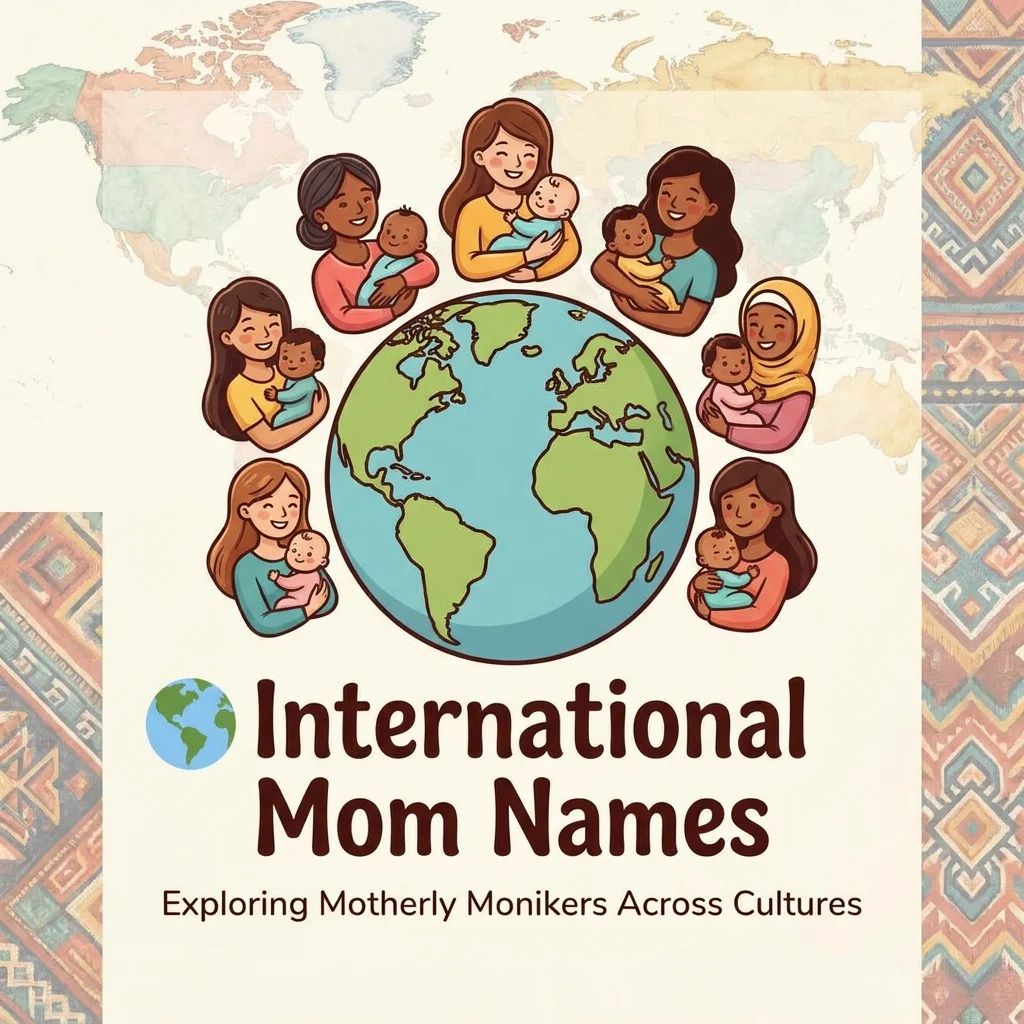 🌎 International Mom Names