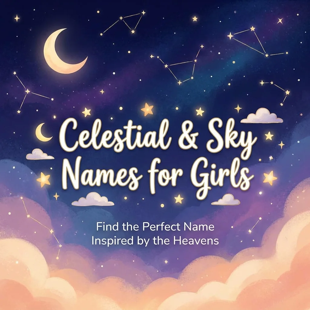 🌙 Celestial & Sky Names for Girls
