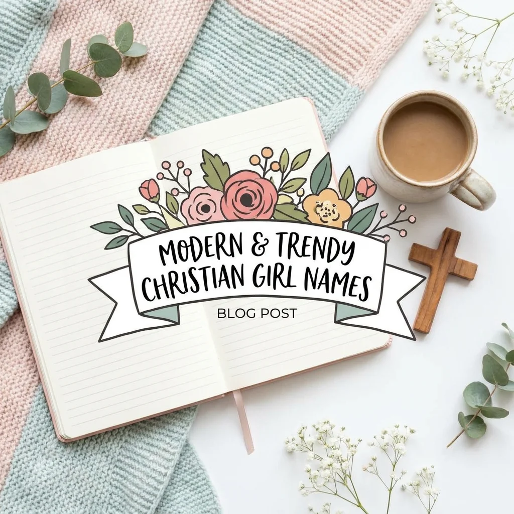 🌙 Modern & Trendy Christian Girl Names