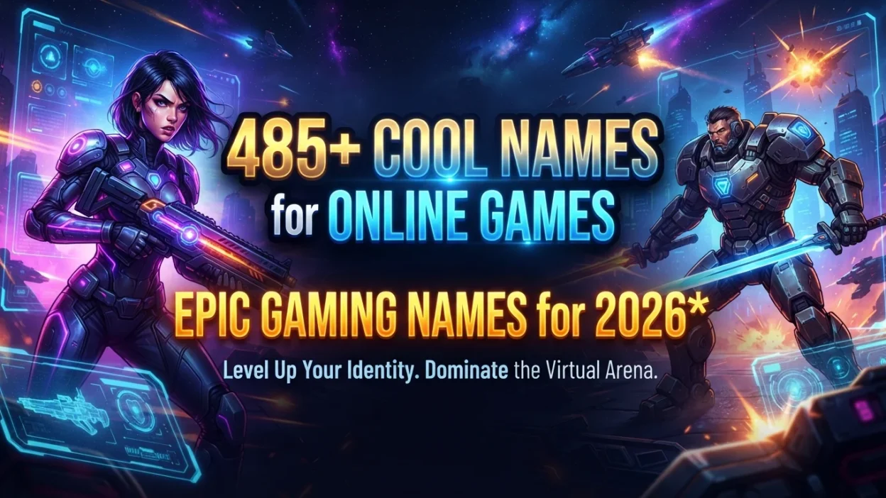 Cool Names for Online Games