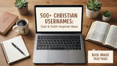 500+ Christian usernames with cool, faith-inspired ideas for social media