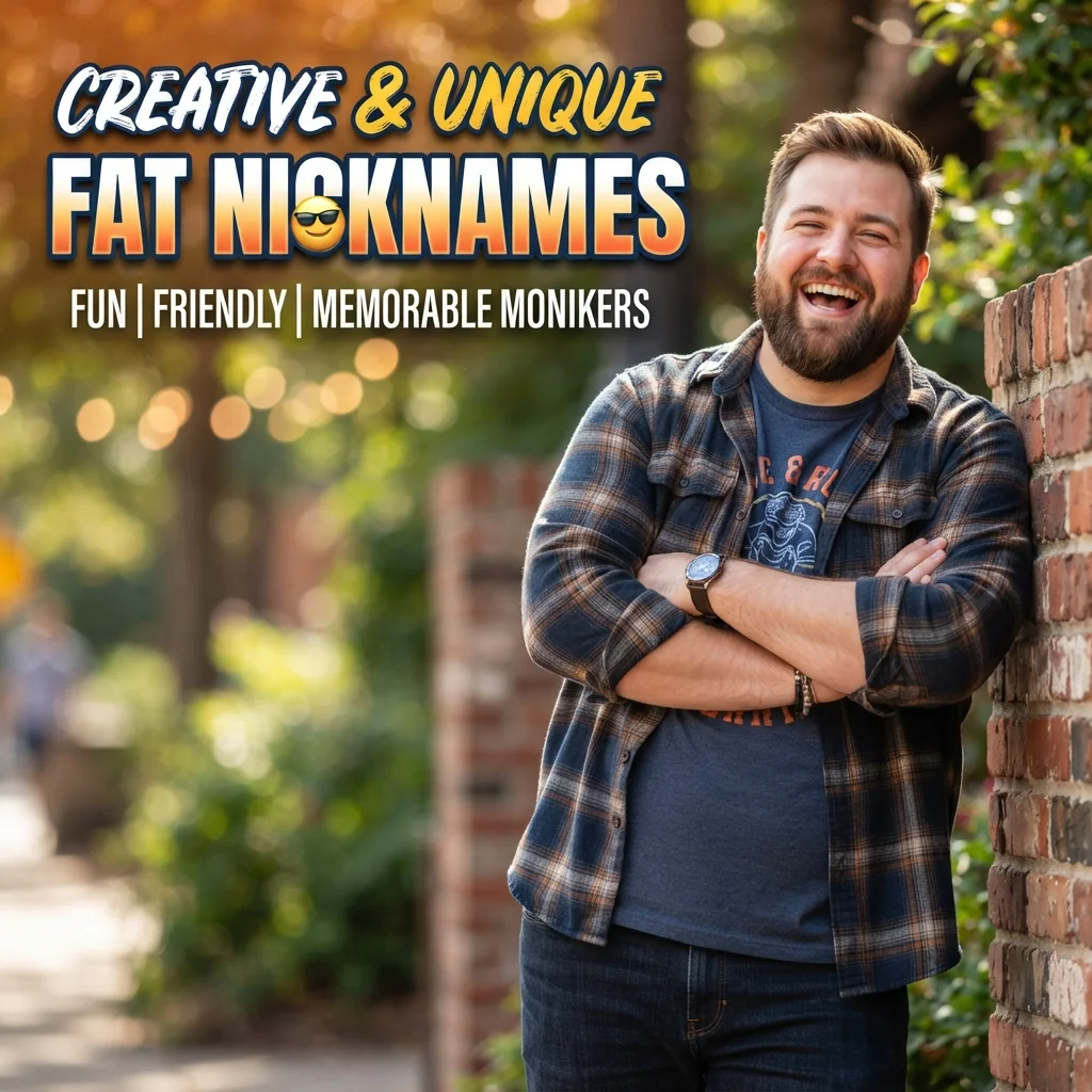 ๐จ Creative & Unique Fat Nicknames