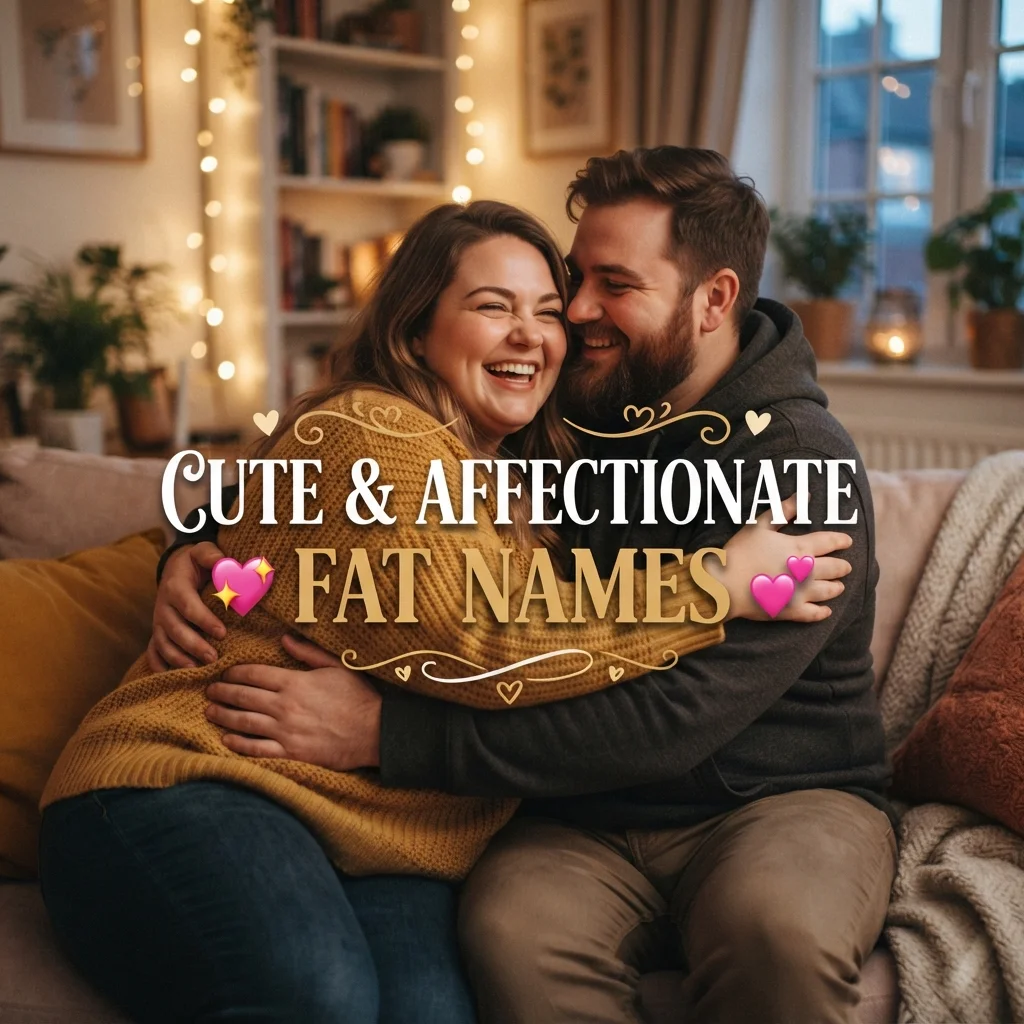 ๐ Cute & Affectionate Fat Names