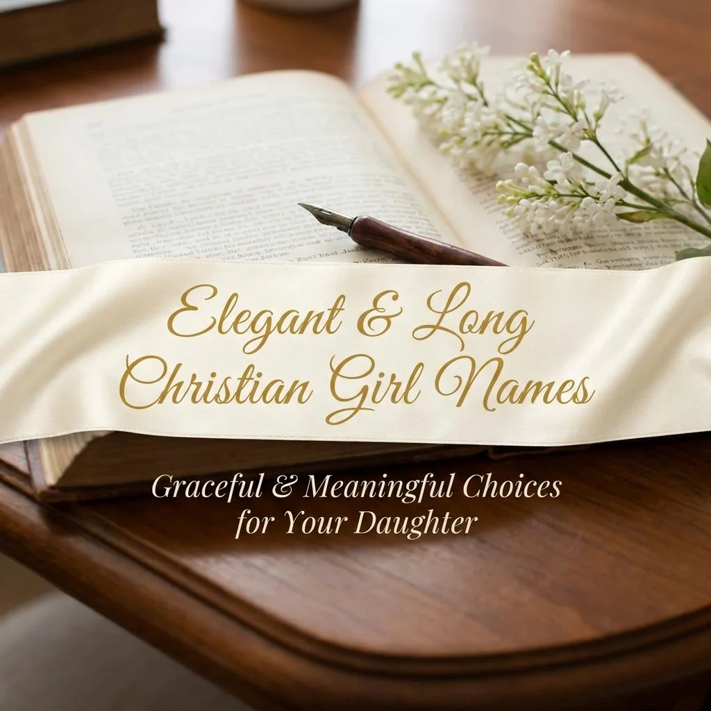 🎀 Elegant & Long Christian Girl Names