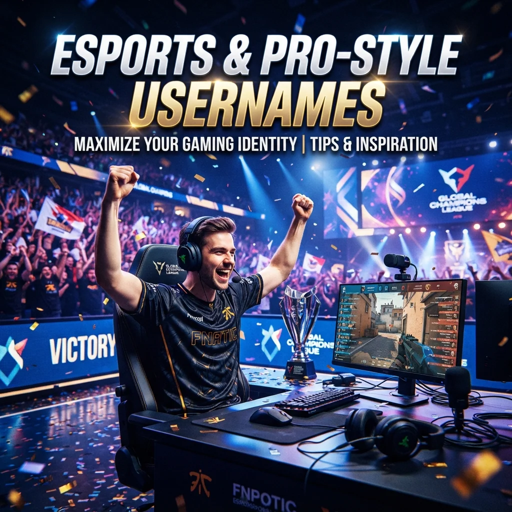 🏆 Esports & Pro-Style Usernames