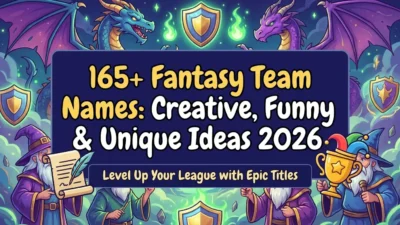 Fantasy Team Names