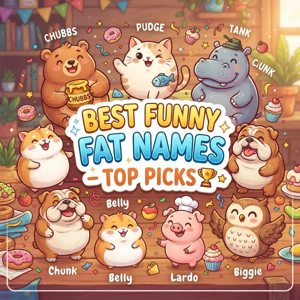 ๐ Best Funny Fat Names โ Top Picks